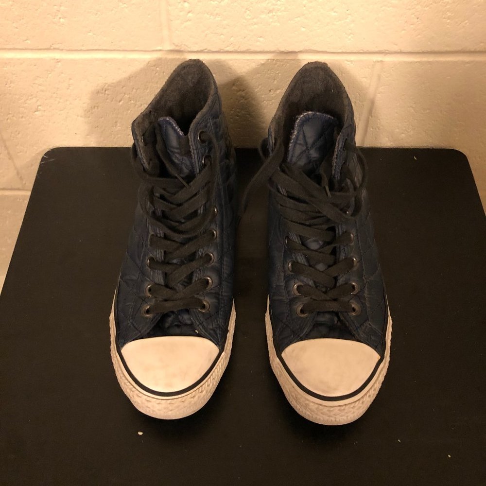 Blue High Top Converse All Star